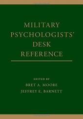 book Military psychologists' desk reference