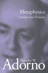 book Metaphysics : concept and problems (1965)