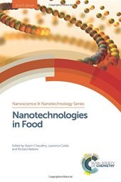 book Nanotechnologies in food