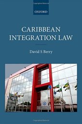 book Caribbean integration law