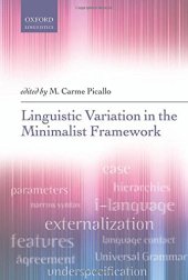 book Linguistic variation in the minimalist framework