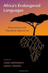 book Africa's endangered languages : documentary and theoretical approaches