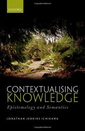 book Contextualising knowledge : epistemology and semantics