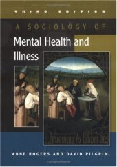 book A Sociology of Mental Health and Illness