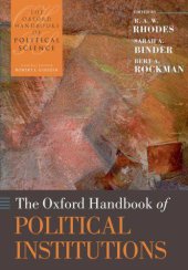 book The Oxford Handbook of Political Institutions