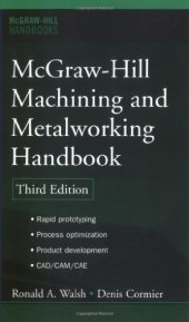 book McGraw-Hill machining and metalworking handbook