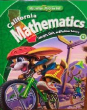 book California Mathematics Grade 4