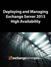 book Deploying and Managing Exchange Server 2013 High Availability