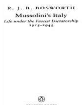 book Mussolini's italy : life under the fascist dictatorship, 1915-1945