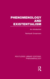 book Phenomenology and Existentialism: An Introduction