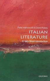 book Italian literature : a very short introduction