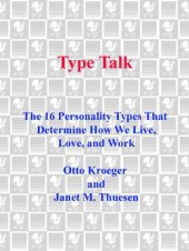 book Type talk : the 16 personality types that determine how we live, love, and work