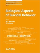 book Biological aspects of suicidal behavior