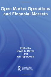 book Open market operations and financial markets