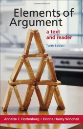 book Elements of argument : a text and reader