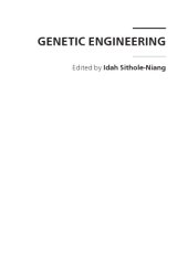 book Genetic engineering