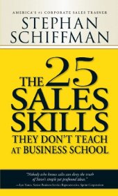 book The 25 Sales Skills : They Don't Teach at Business School