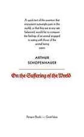 book On the suffering of the world