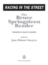 book Racing in the street : the Bruce Springsteen reader