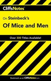 book CliffsNotes on Steinbeck’s Of Mice and Men