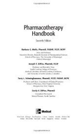 book Pharmacotherapy Handbook