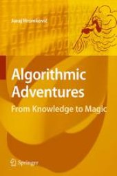 book Algorithmic Adventures: From Knowledge to Magic