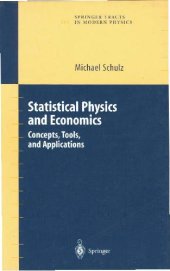 book Statistical physics and economics - Concepts, tools and applications