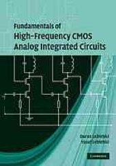 book Fundamentals of high-frequency CMOS analog integrated circuits