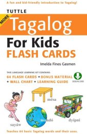 book Tuttle More Tagalog for Kids Flash Cards Kit: (Tuttle Flash Cards)