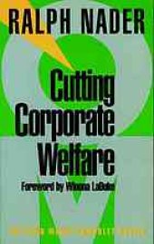 book Cutting corporate welfare