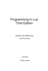 book Programming in Lua