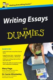 book Writing Essays for Dummies