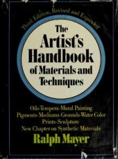 book The Artist's Handbook of Materials and Techniques