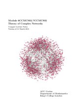 book Theory of Complex Networks