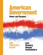 book American Government: Power and Purpose