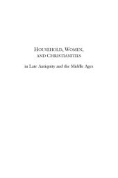 book Household, Women, and Christianities: in Late Antiquity and the Middle Ages