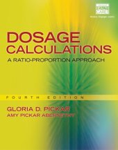 book Dosage Calculations: A Ratio-Proportion Approach