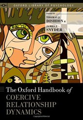 book The Oxford Handbook of Coercive Relationship Dynamics