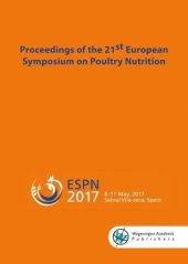 book Proceedings of the 21st European Symposium on Poultry Nutrition