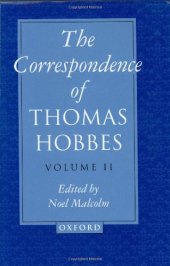 book The Correspondence of Thomas Hobbes: Volume II: 1660-167