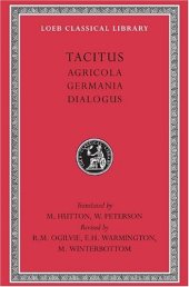 book Tacitus: Agricola. Germania. Dialogus