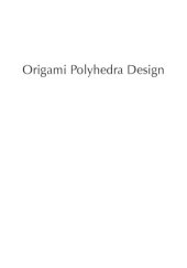 book Origami Polyhedra Design