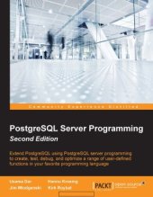 book PostgreSQL Server Programming - Second Edition