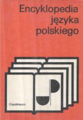 book Encyklopedia języka polskiego