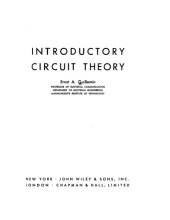 book Introductory Circuit Theory