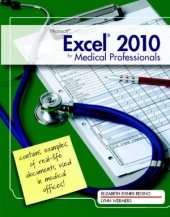 book Microsoft Excel 2010 for medical professionals