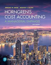 book Horngren’s Cost Accounting: A Managerial Emphasis