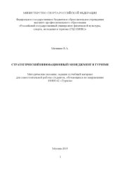 book Стратегический инновационный менеджмент в туризме 