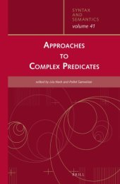 book Approaches to Complex Predicates