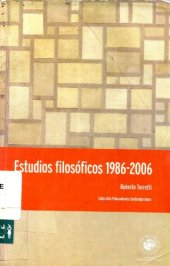 book Estudios filosóficos 1986-2006